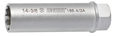 Cheie de bujii 3/8" - 186.4/2A Unior, Diametru in mm: 14