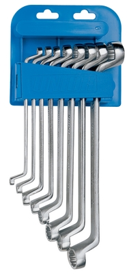 Set de chei inelare dublu cotite in husa de plastic - 180/1PH Unior, Dim. / Bucati: 6 - 22 / 8