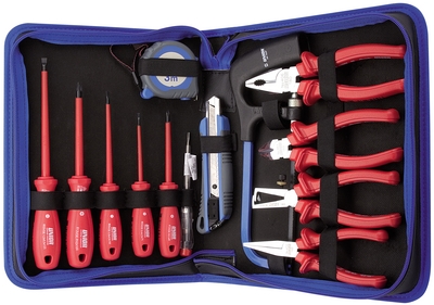 Set de scule VDE in husa tip mapa - 905VDE Unior , Dim. / Bucati: 13