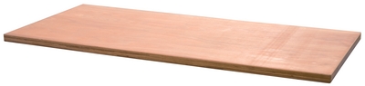 Blat scurt de lemn pentru banc de lucru modular - 943P9 Unior, B: 750